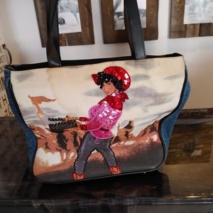 Cute fun piece, signs of ware